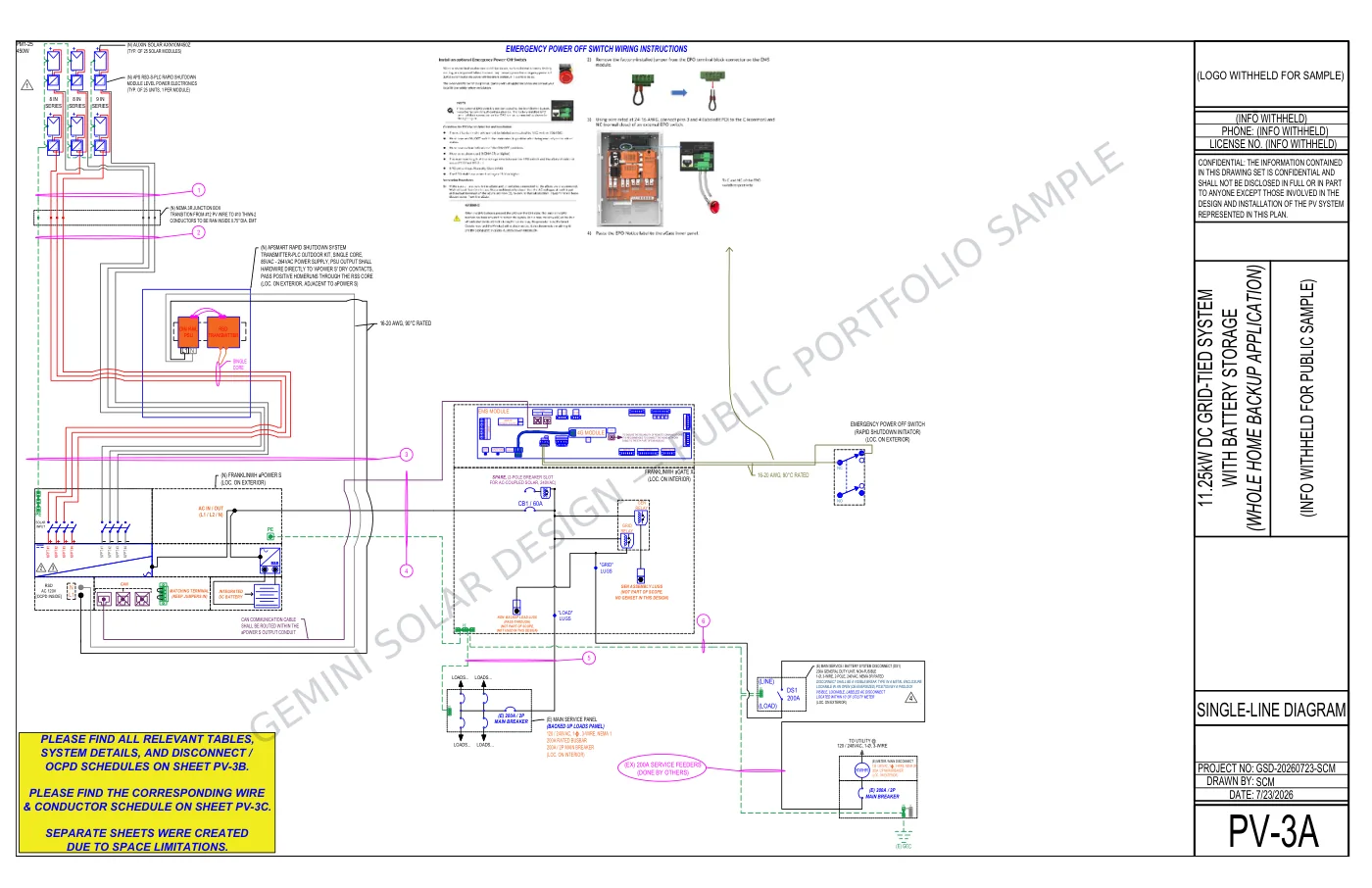 FranklinWH aPower S Whole-Home Backup - Electrical Diagram